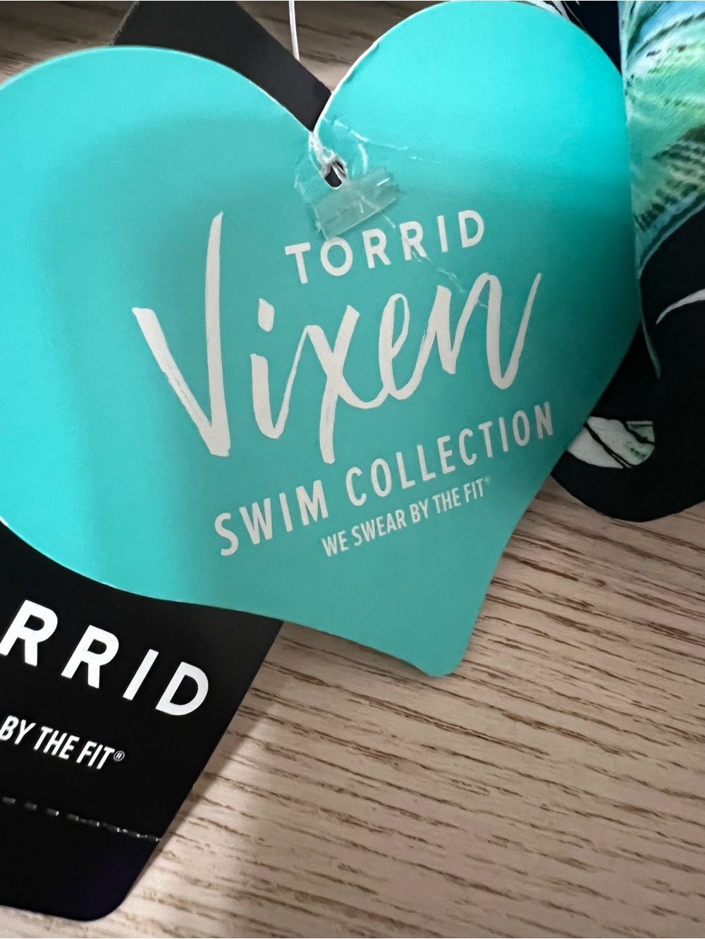 Torrid Swim Vixen Tropical Peplum Tankini / 12 / Push Up / Shapewear / Swim - Picture 11 of 11